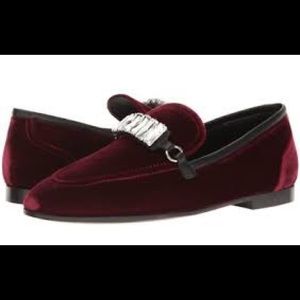 Giuseppe Zanotti Veronica Amaranto flatsSZ 39.5 NIB